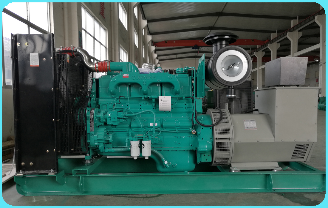 300kw重庆康明斯柴油发电机组调试完成准备发往客户指定地点