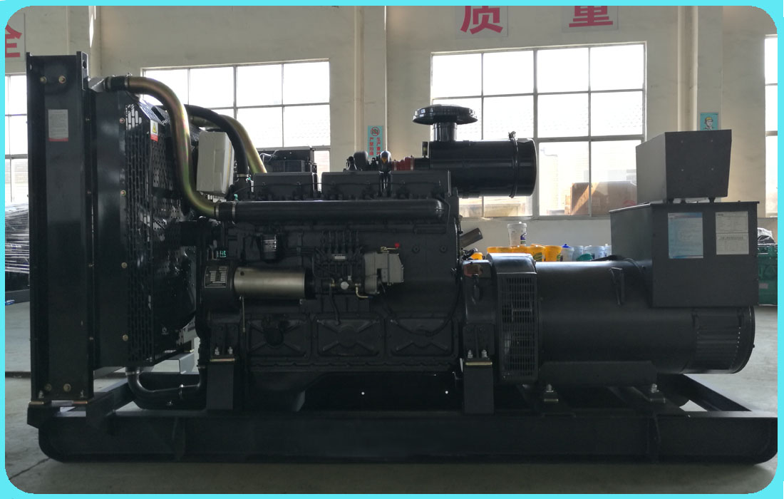 湖北客户成功订购一台主用功率300kw申动系列柴油发电机组