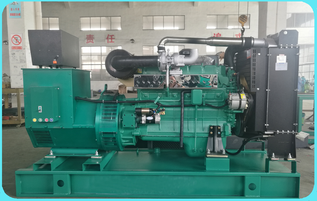 110KW潍柴系列柴油发电机组生产完毕成功发货，发往客户指定的地点淮安