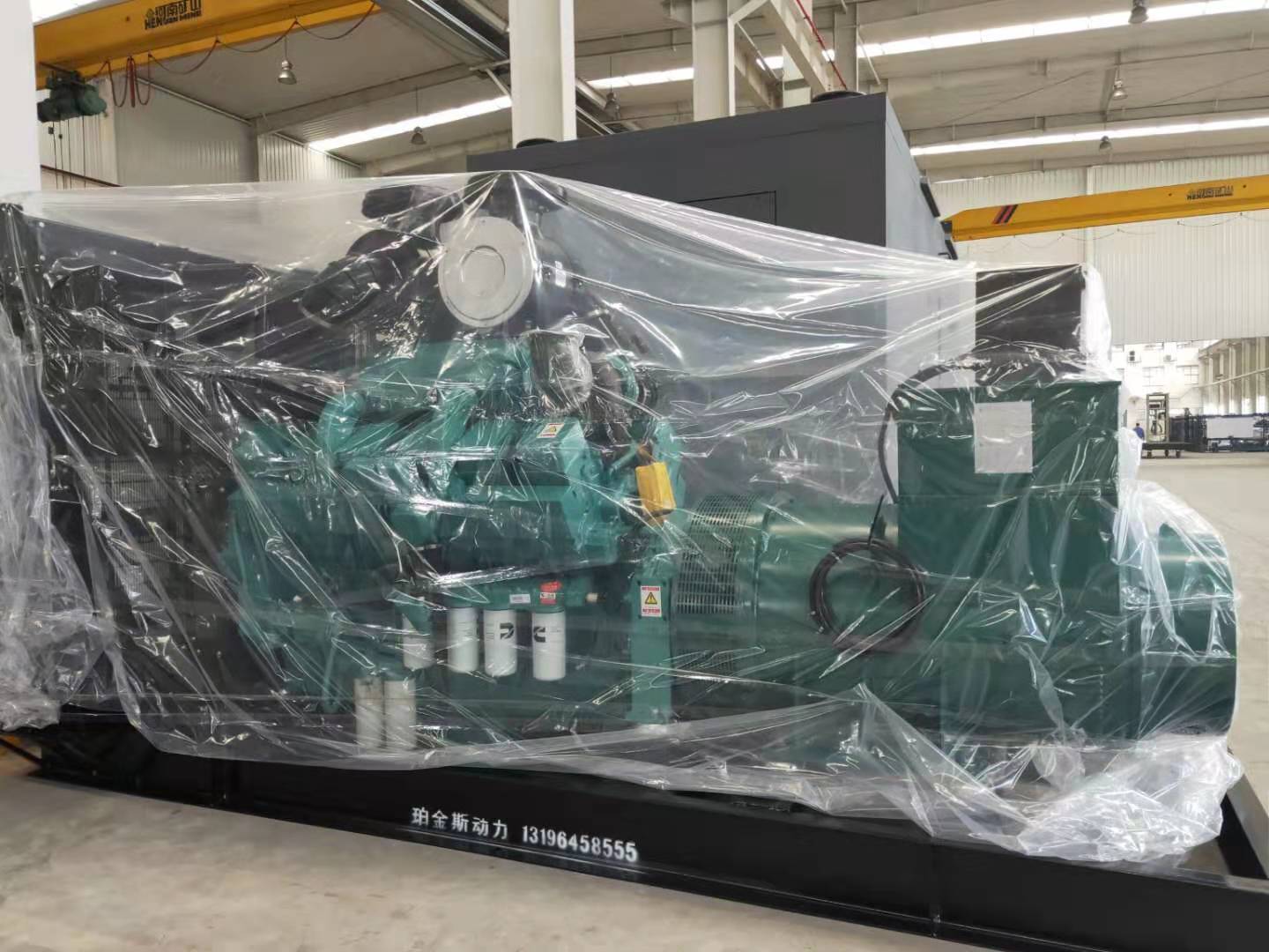800千瓦重庆康明斯客户来厂验货成功，安排发货